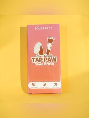 🧡BEAKEY🧡12-PC Glam Blend Tap Paw Makeup Brush Set/NIB